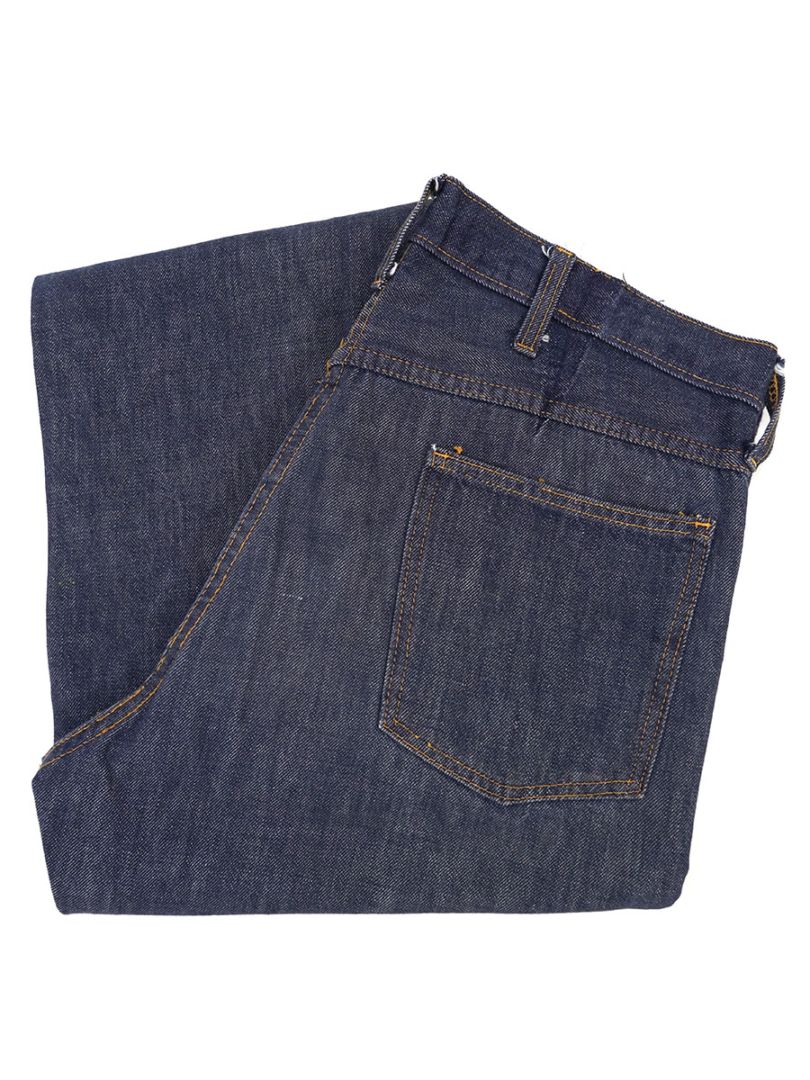 70's MONTGOMERY WARD バットダイ デニムパンツ 実寸(35x30位