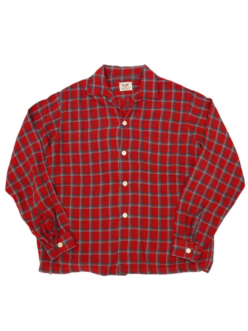 超美品！Atelier GG チェックシャツ赤 ☆2ハーフ 【公式通販】