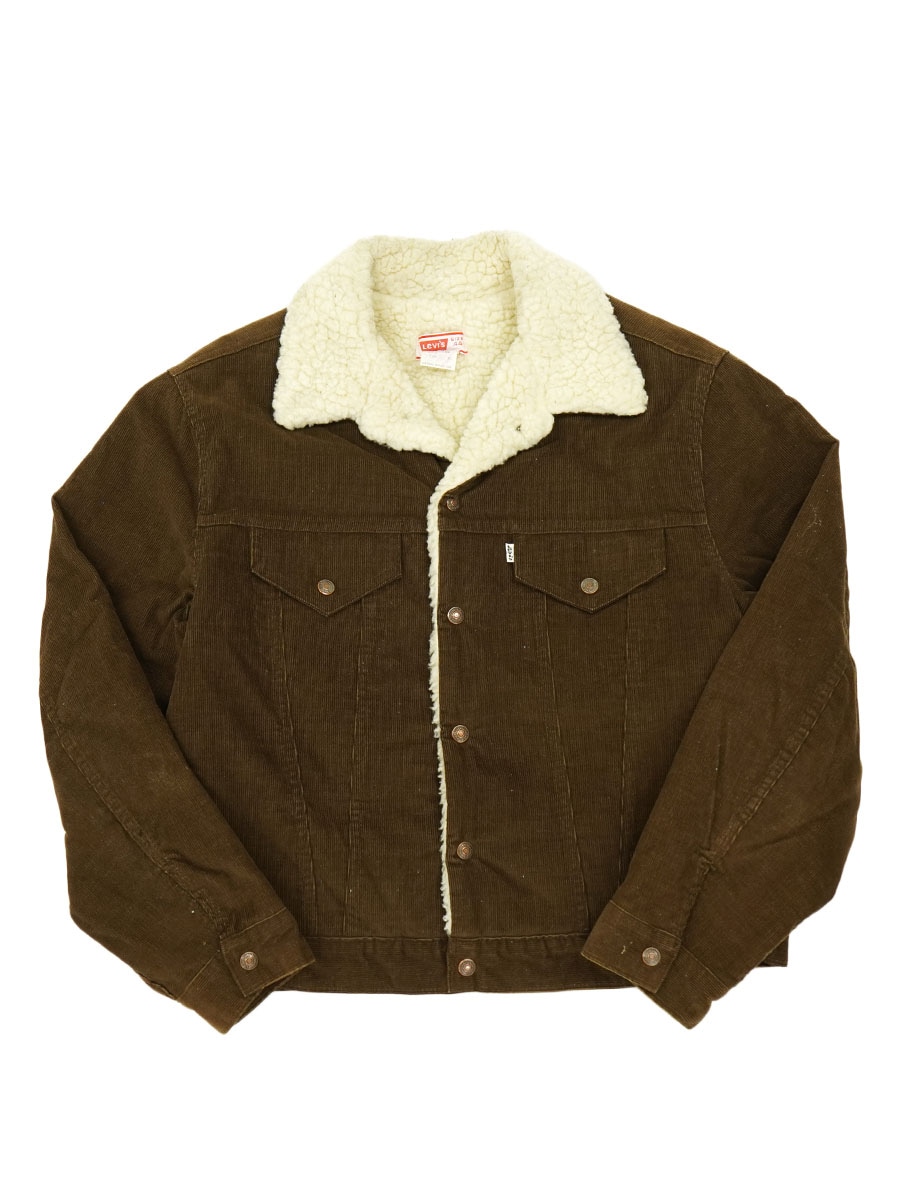 70's Levi's 70605 コーズボアジャケット ブラウン 表記(44) USA