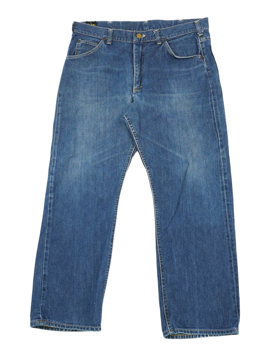 VINTAGE 60s LEE 101Zデニムパンツ サイド黒タグ 60s USA製 Leeリー 101Z サイド黒タグ デニムパンツ w36