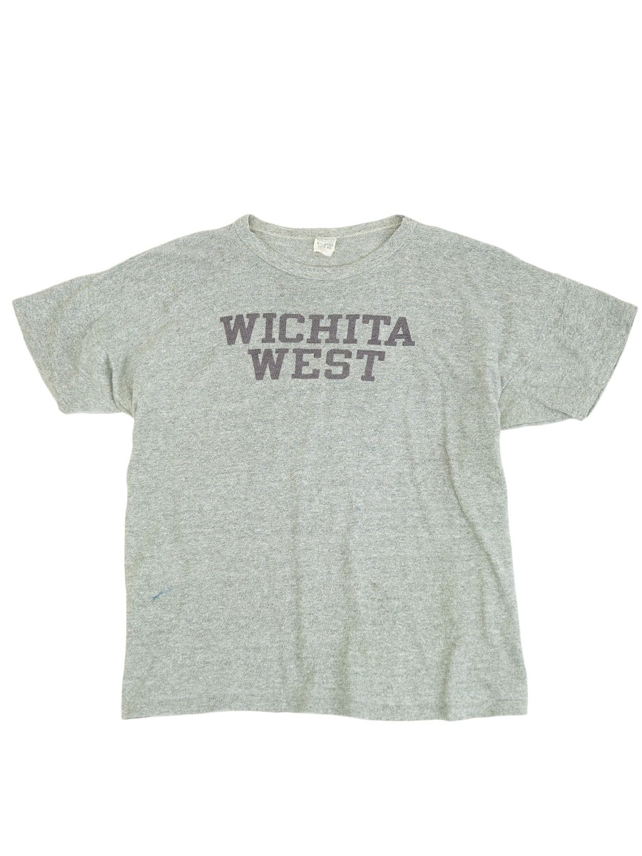 60's プロダクツタグ チャンピオン ''WICHITA WEST'' 染み込みプリント