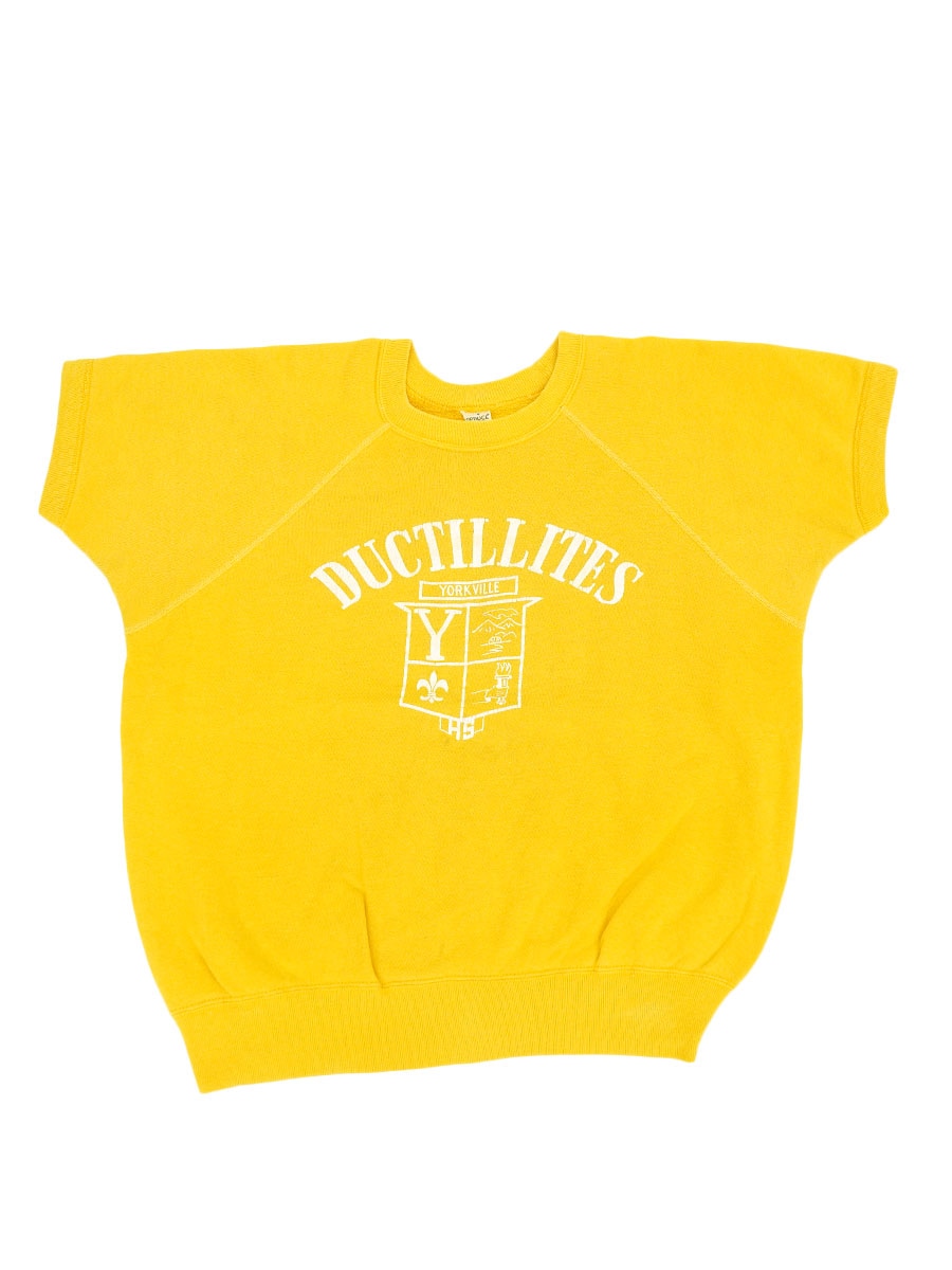 60's SPRUCE ''DUCTILLITES'' フロッキープリント 半袖スウェット