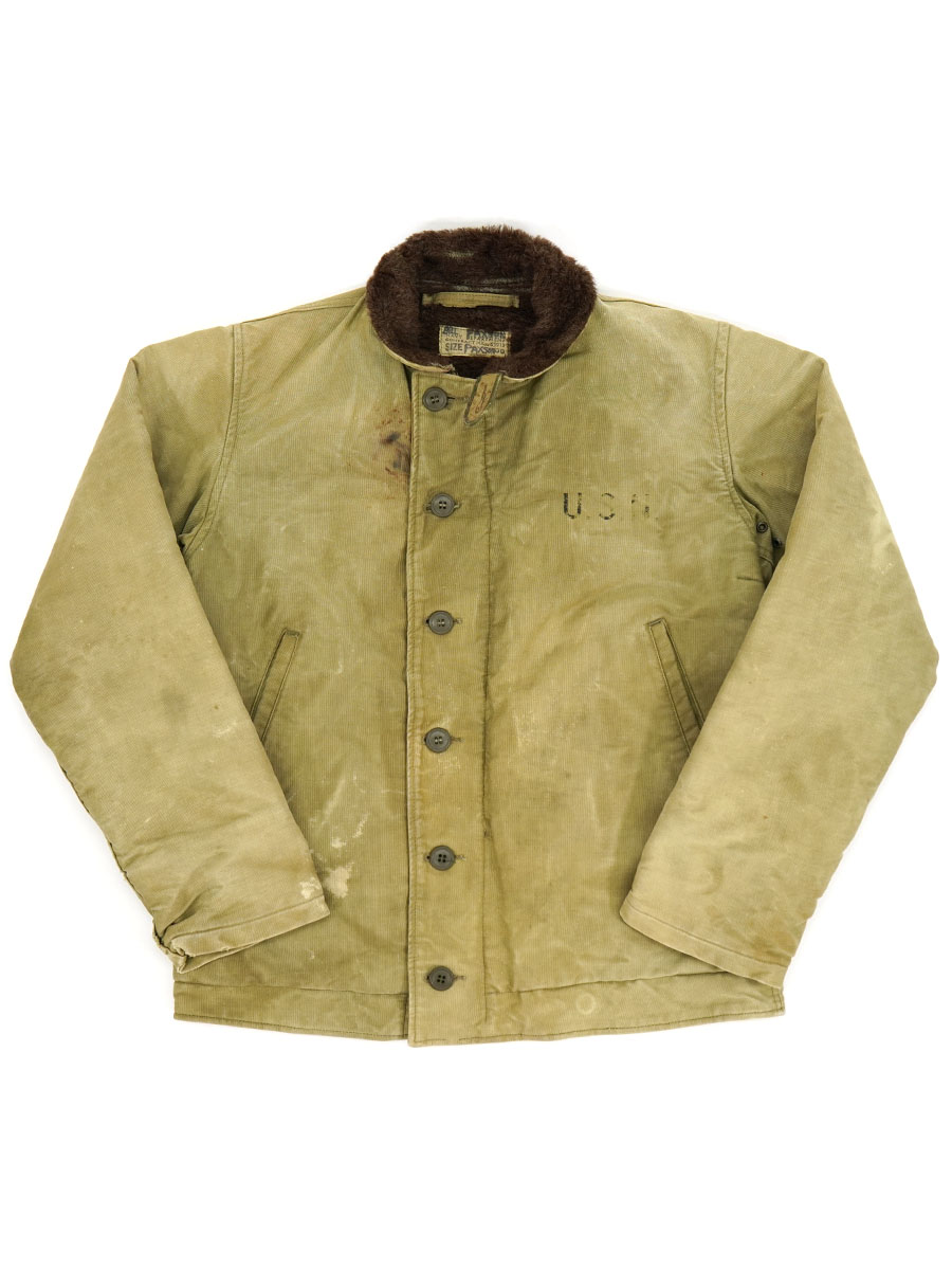 40's U.S.NAVY N-1 デッキジャケット 表記(38) | NEW ITEM