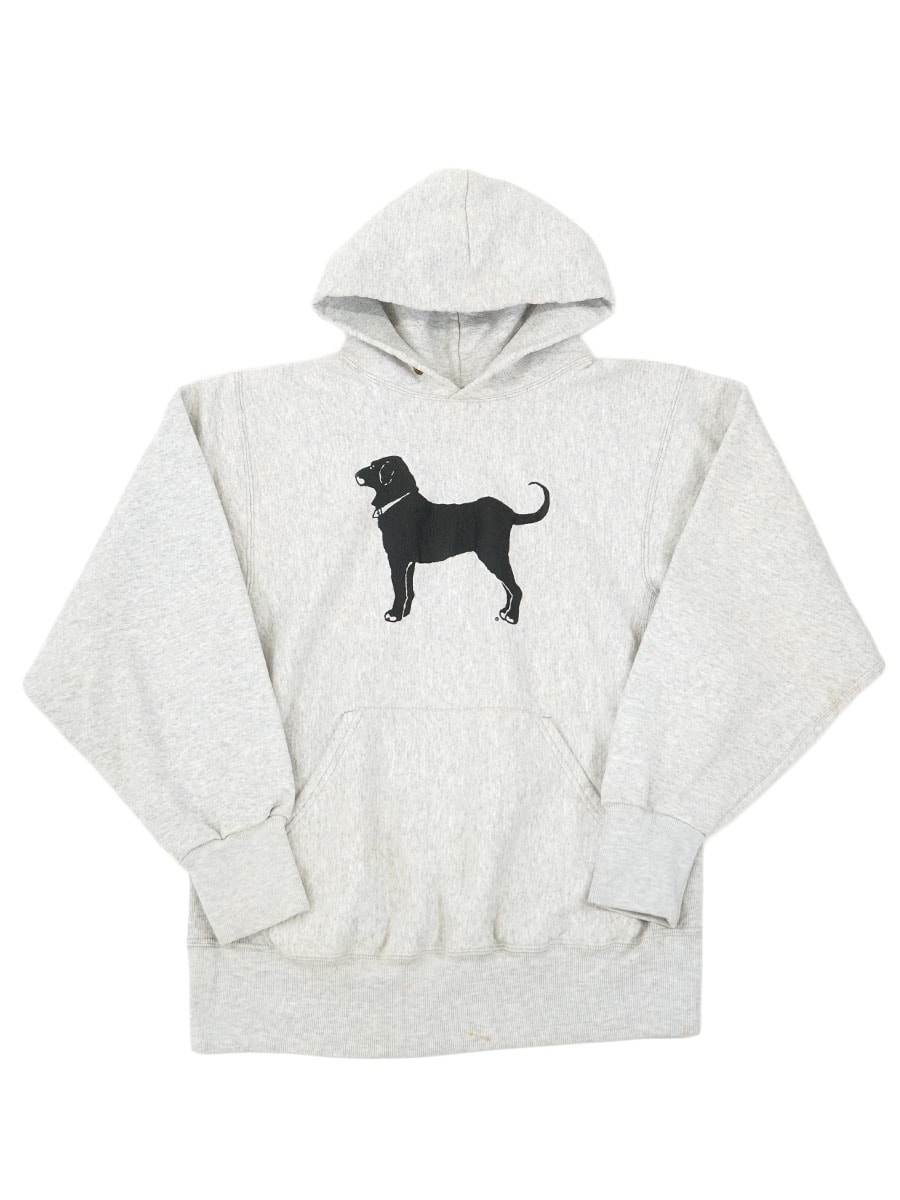 ビンテージ USA製 The Black Dog パーカー kellsport 90's kellsport ''The Black Dog'' 両面プリント RWタイプ