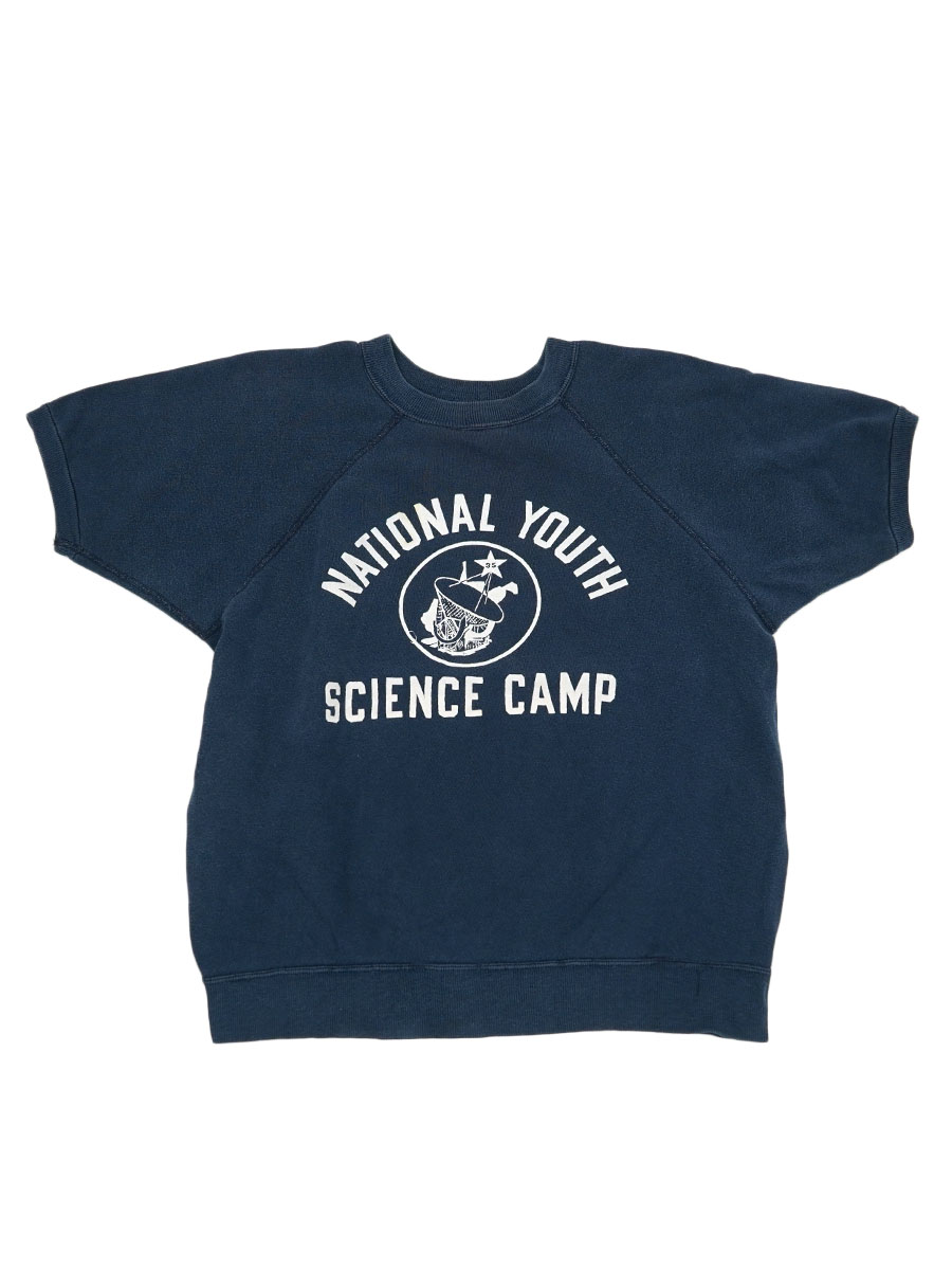 チャンピオン バータグ 半袖スウェット 70s 70's バータグ チャンピオン ''NATIONAL YOUTH SCIENCE CAMP'' 3段