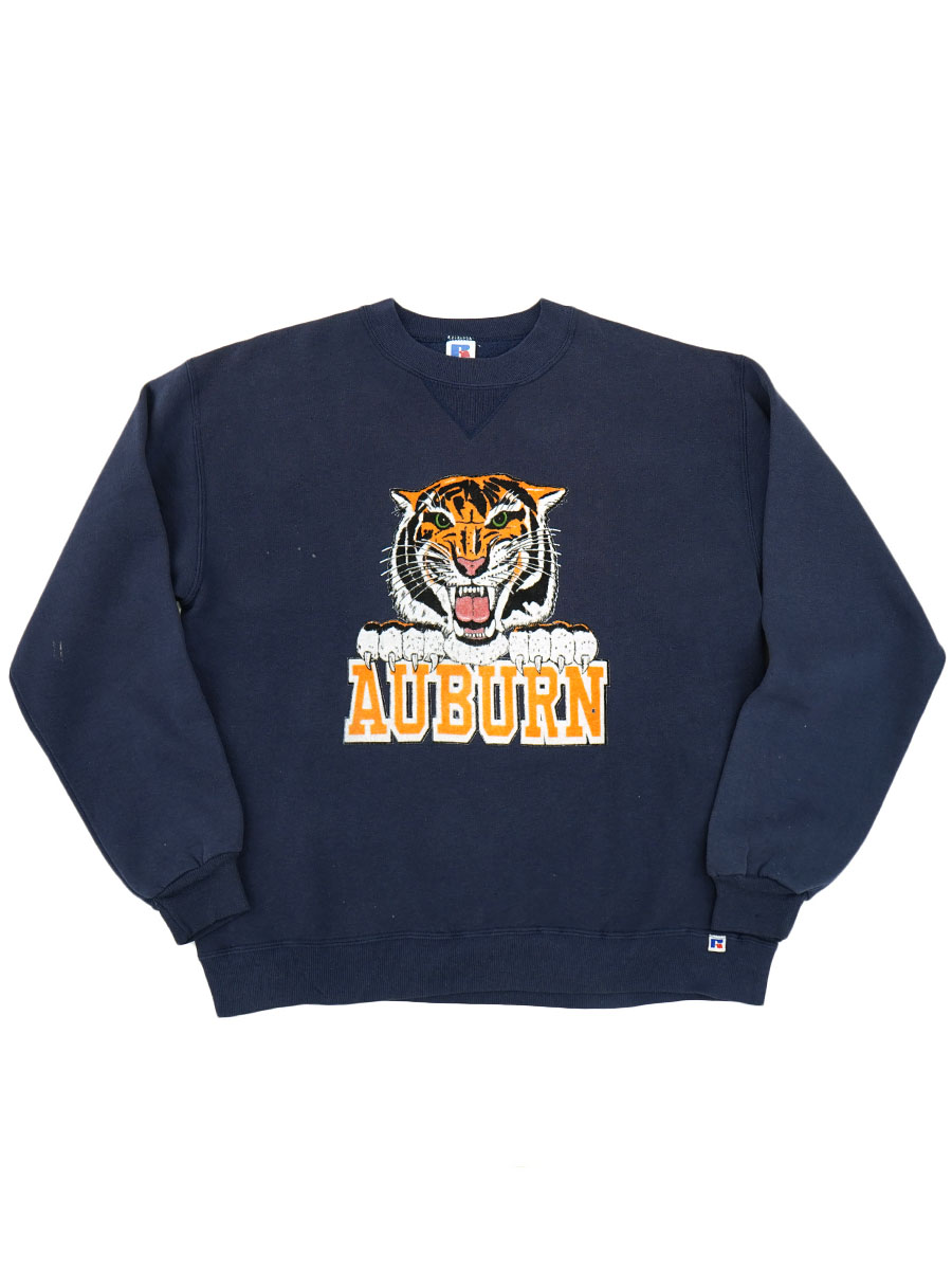 80's RUSSELL ATHLETIC ''AUBURN'' 前V フェルトプリント