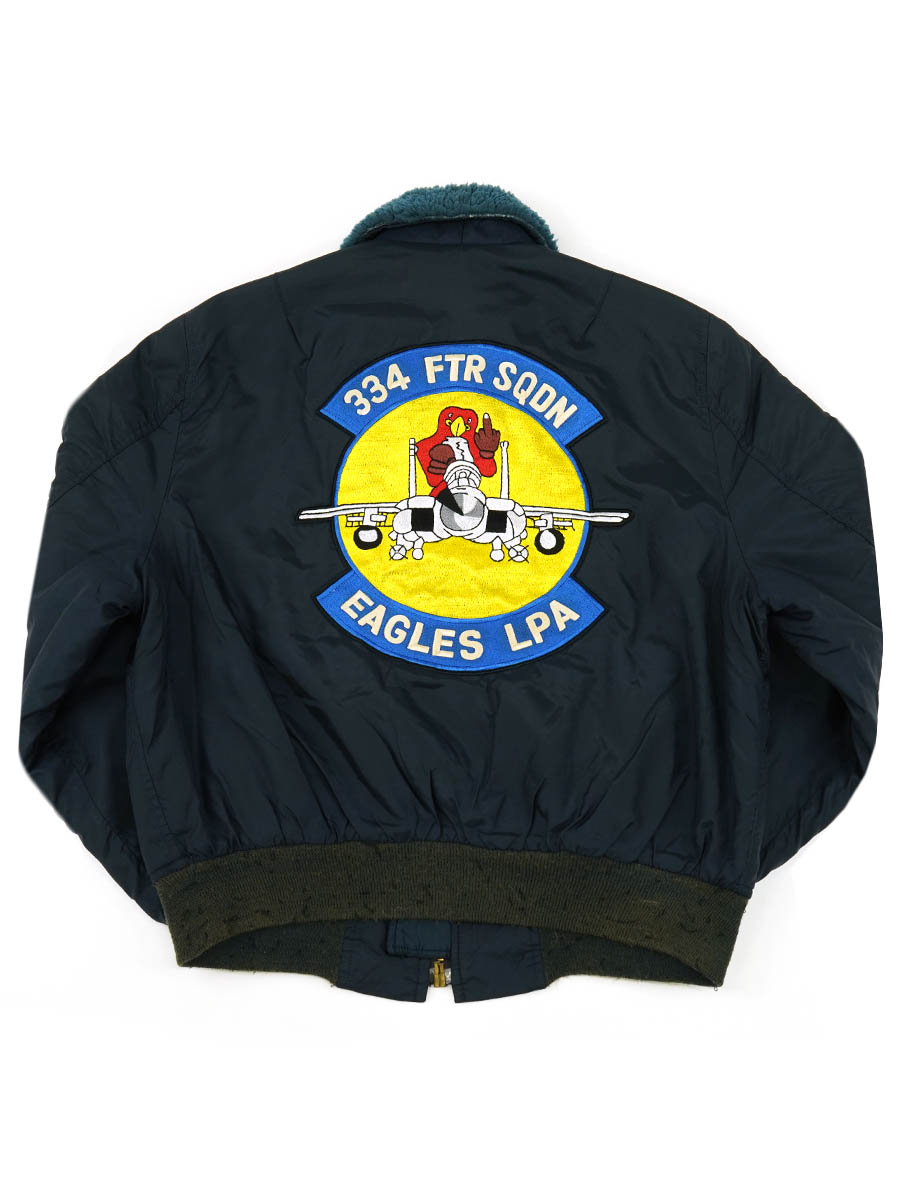 USA製 I.SPIEWAK & SONS B-15C フライトジャケット ネイビー 表記(42