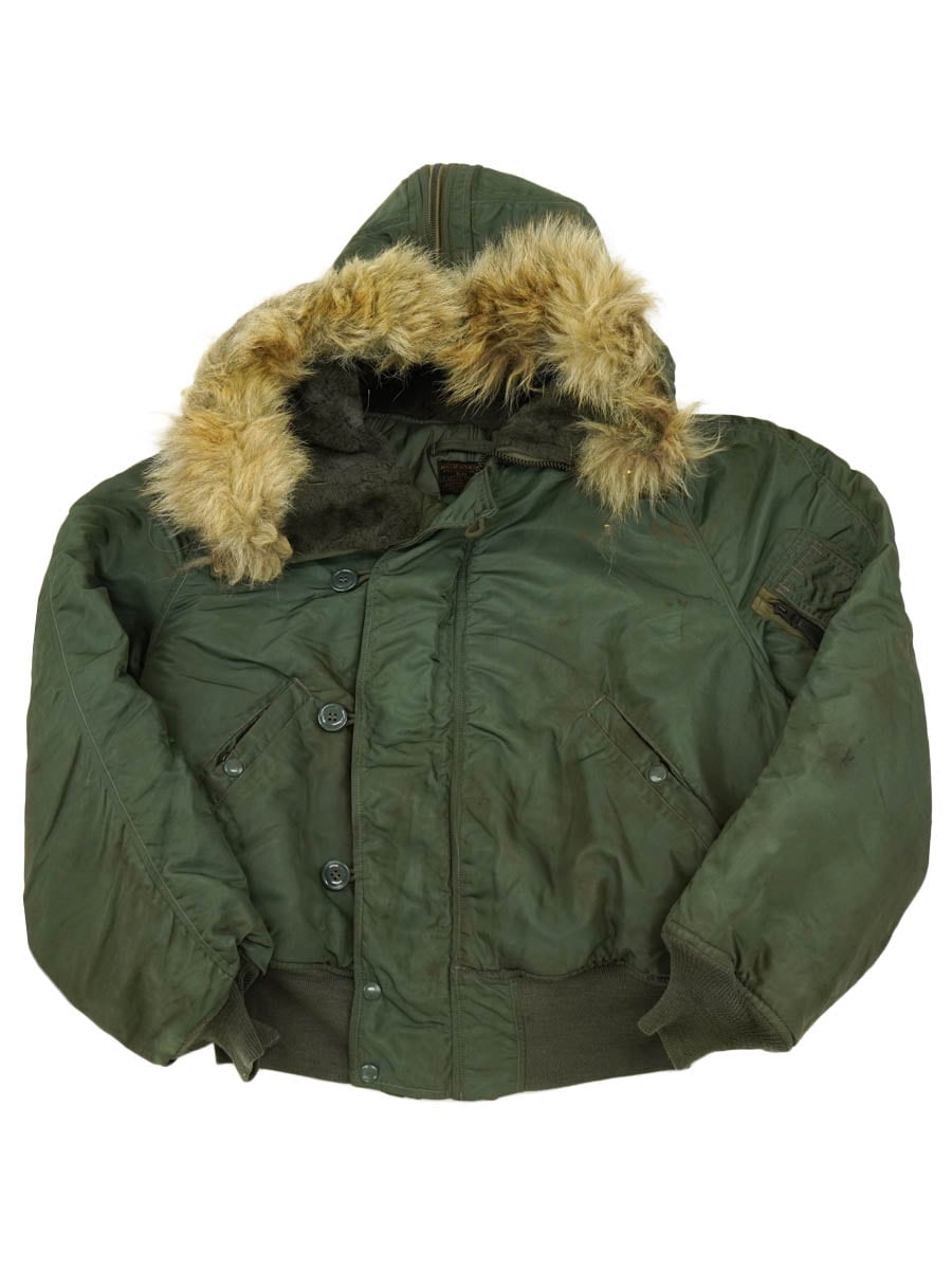 62 U.S.A.F N-2B MIL-J-6278D フライトジャケット 表記(L) | NEW