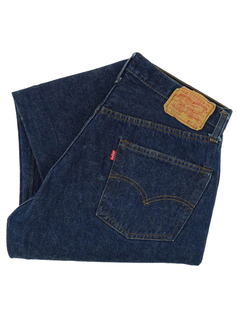 80's Levi's 501 66後期 デニムパンツ 濃青 表記(36x31) | すべての