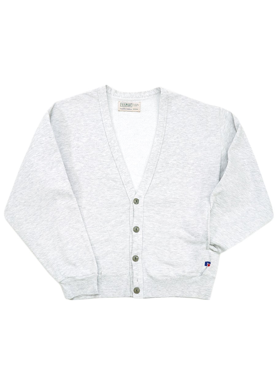 90s LLBean × Russell Sweat Cardigan 90's L.L.BEAN by RUSSELL ATHLETIC スウェットカーディガン
