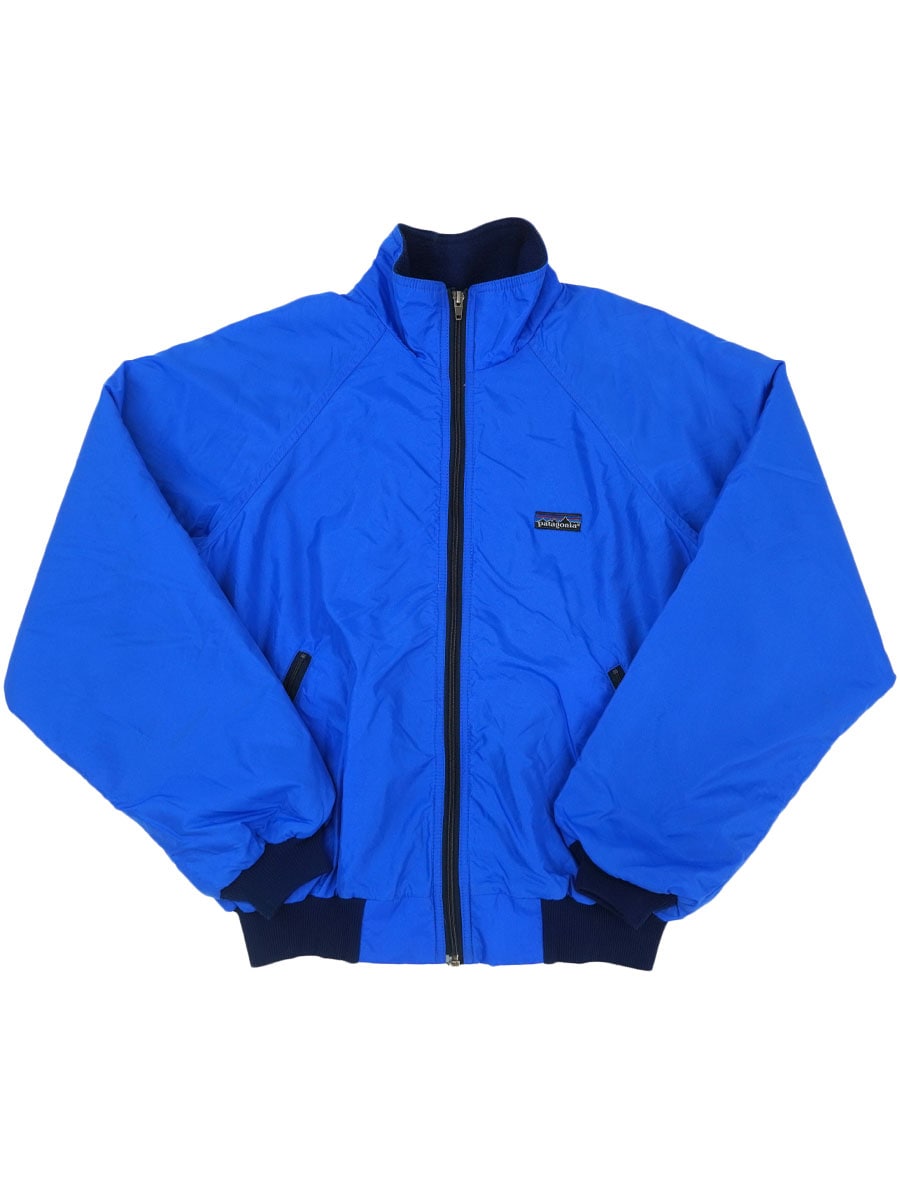 80's パタゴニア シェルドシンチラジャケット ブルー 表記(M) USA製