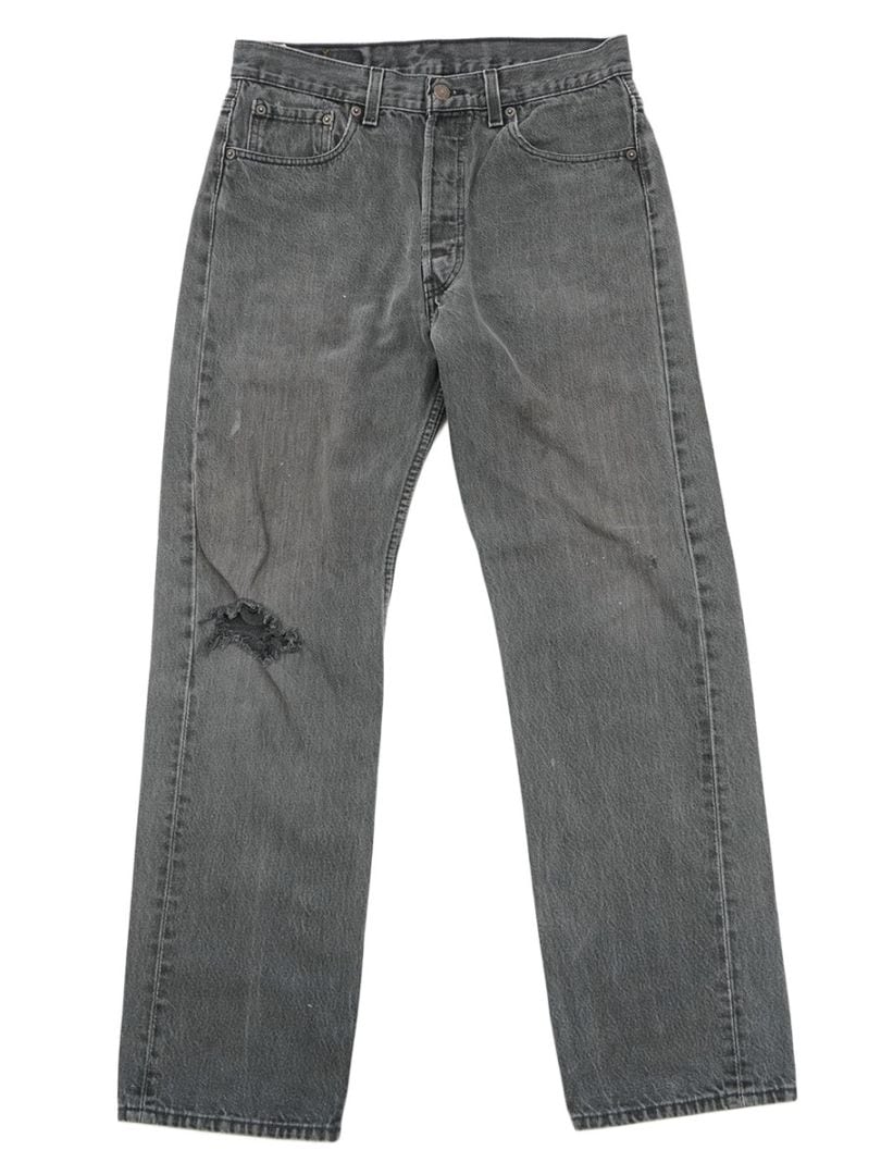 激レア、ヴィンテージ風  Jeans 花柄ジャケット XL 80s Levi's 71605-0217 デニムボアジャケット ロング丈 USA製