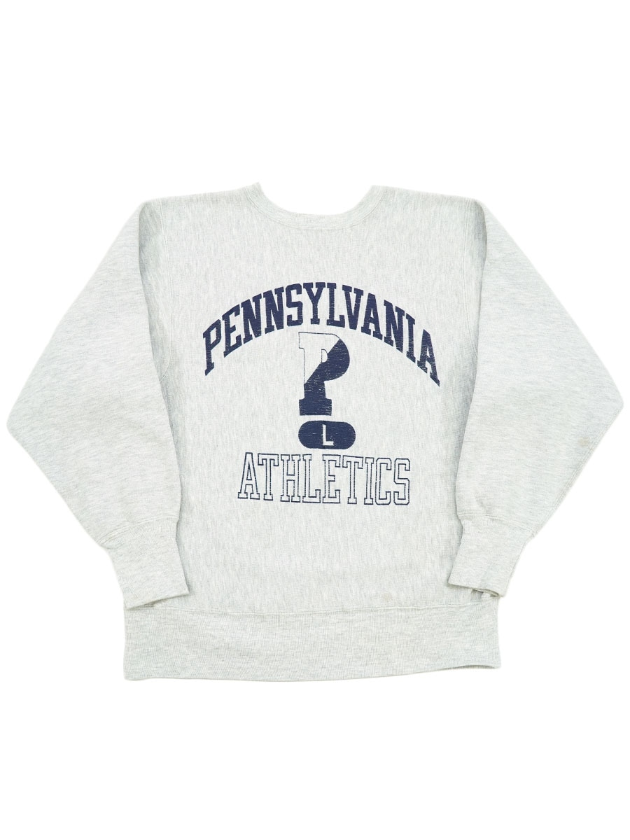 90's 刺繍タグ チャンピオンRW ''PENNSYLVANIA'' 4段プリント