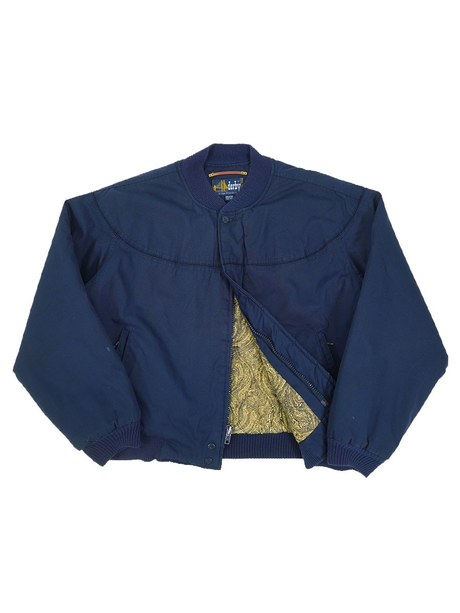 Derby of San Francisco ダービージャケット M新品未使用 80s Derby of San Francisco Derby Jacket 茶 44 ダービーオブ