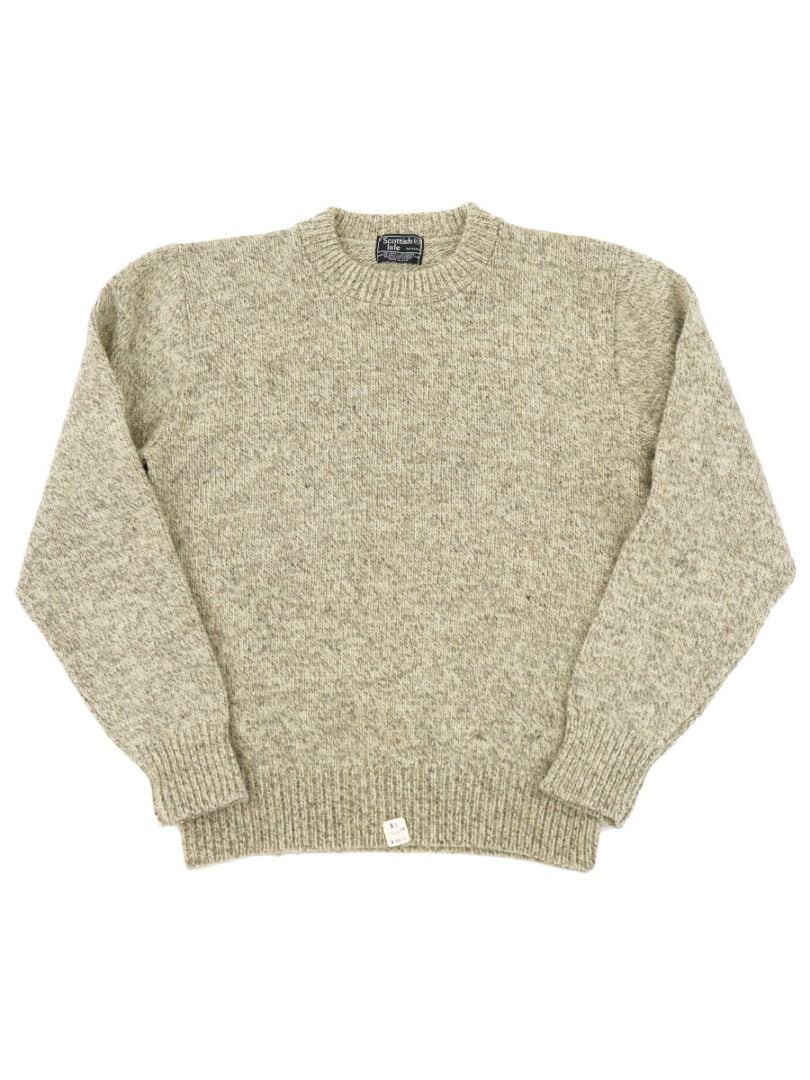 【Scottish Tradition】希少80sカシミヤ100%メランジニット Scottish Tradition】希少80sカシミヤ100%メランジニット - メルカリ
