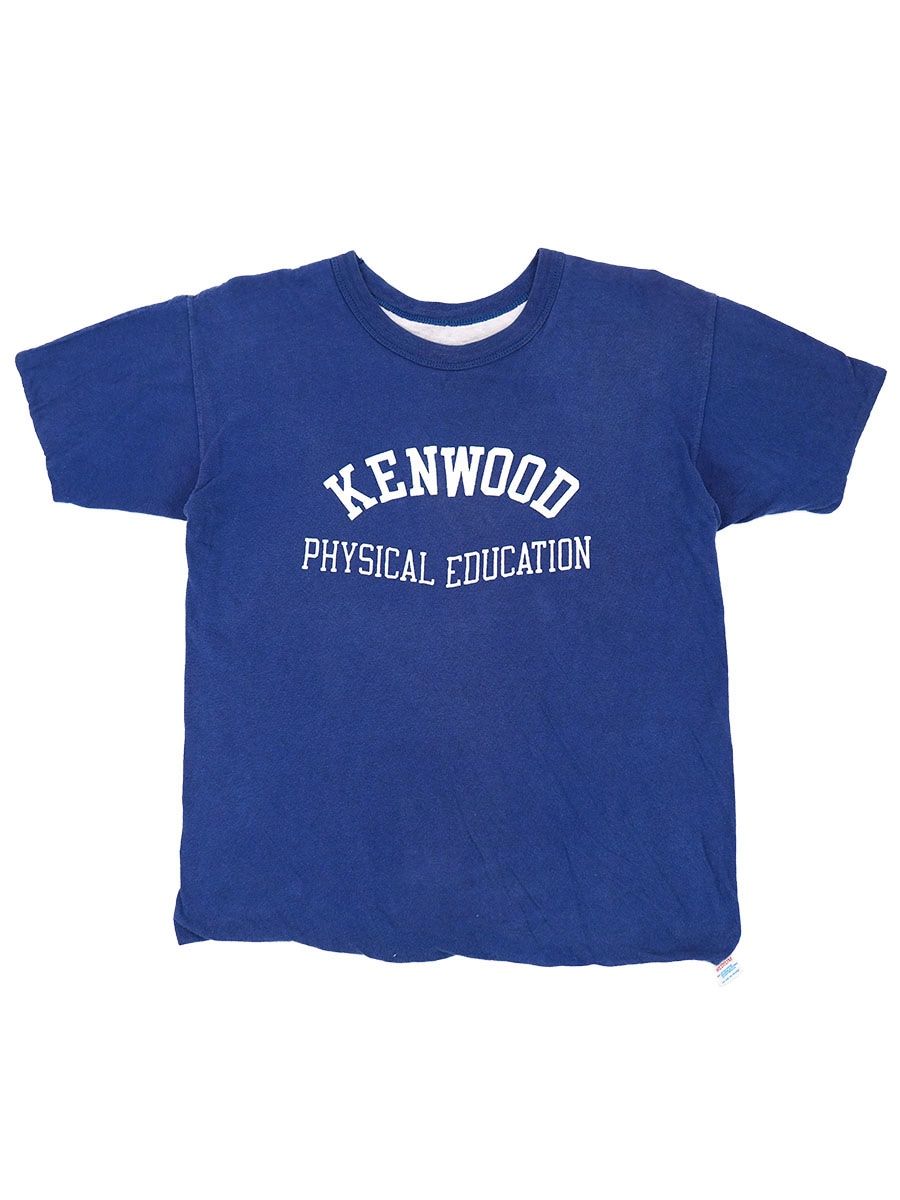 チャンピオン トリコタグ ベースボールシャツ M 1980s【Champion】?トリコタグ?染込みプリントベースボールT