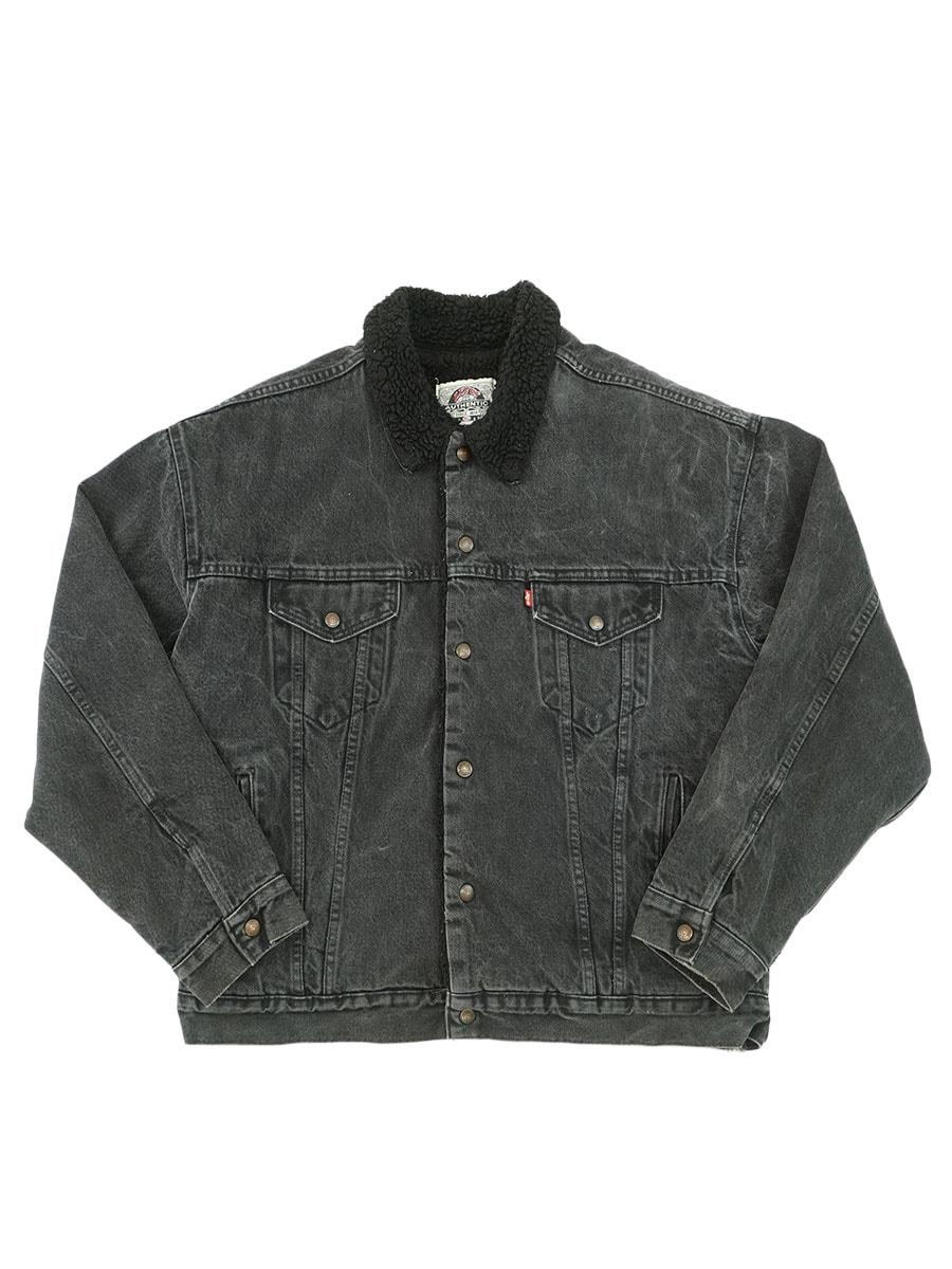 ぼ*0様 サイズ52‼︎ 90s リーバイス USA製 デニム ボアジャケット Yahoo!オークション - ほぼデッドストック 90sビンテージ USA製 LEVI'S