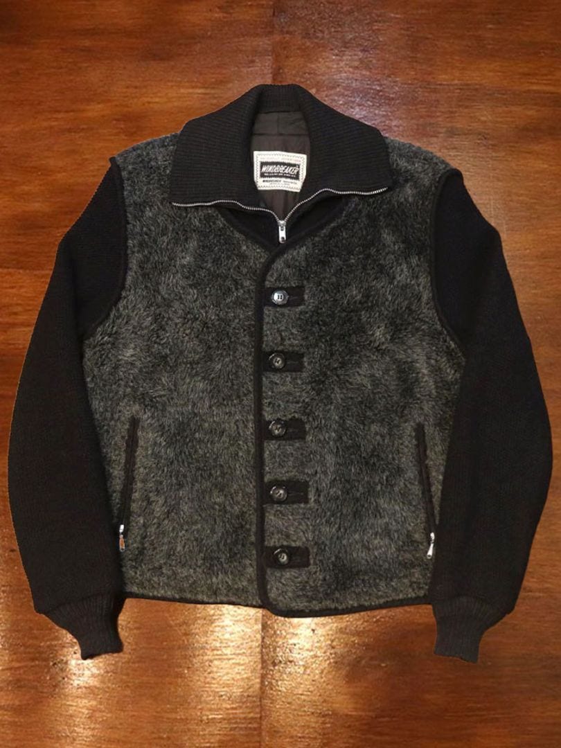 1960s KNIT BLOUSON , Size M