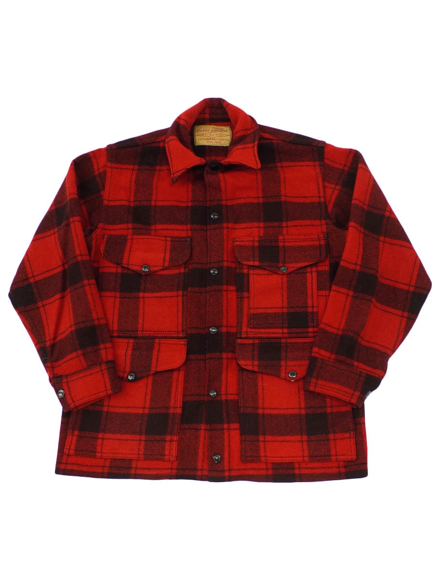 FILSON バッファローチェック マッキーノクルーザーJKT 実寸(L位