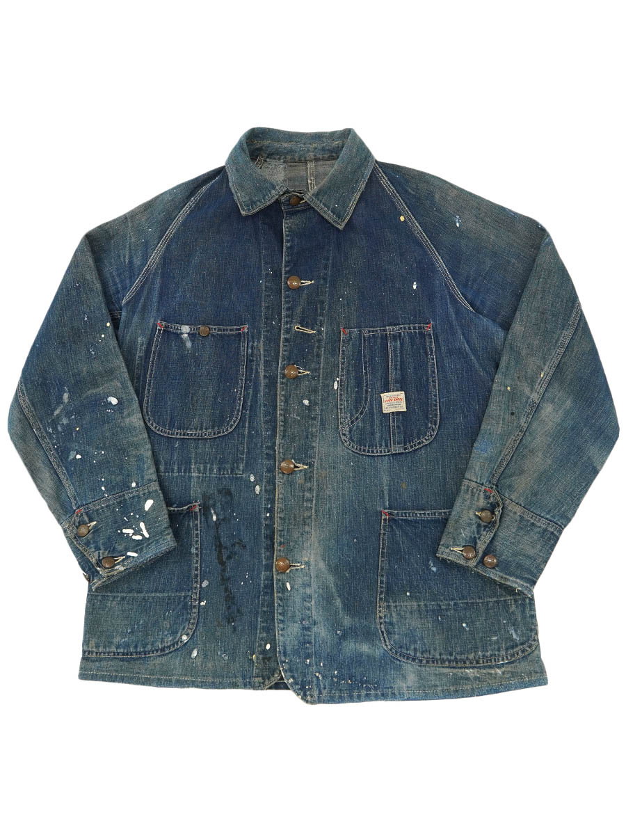 WTAPS デニムカバーオール サイズ03(L) 40's SUPER PAY-DAY ダブル襟 デニムカバーオール 実寸(44位