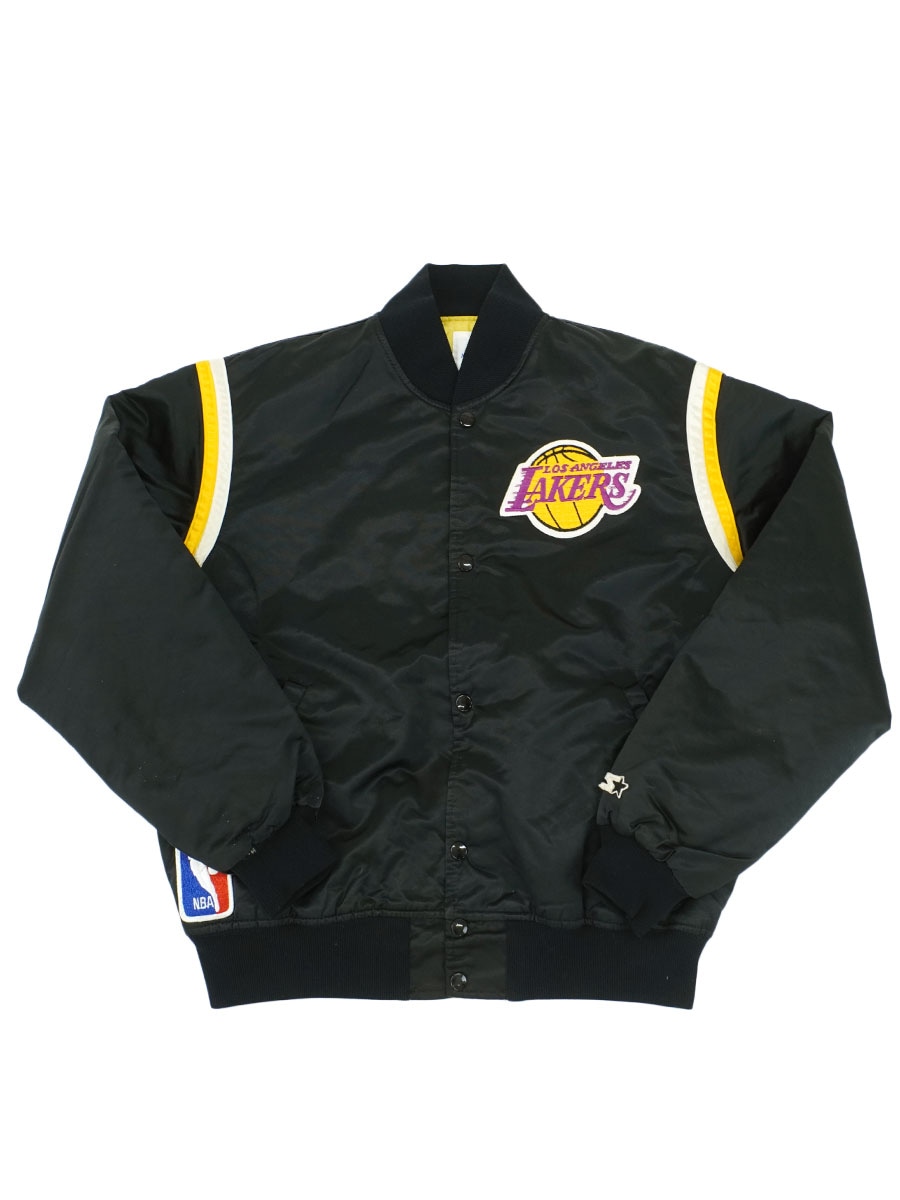 80's STARTER ''LOS ANGELES LAKERS'' サテンスタジャン