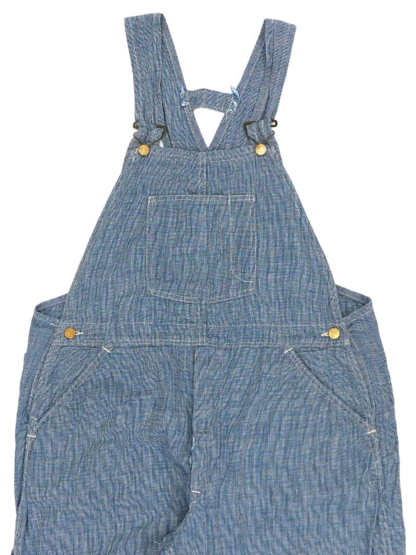 【Special】40〜50s KEYピンチェックオーバーオール ヴィンテージ 40's CARTER'S ピンチェック オーバーオール 実寸(40x33位) | すべての