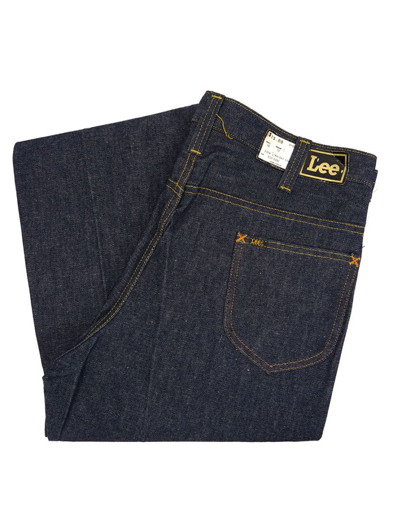 70's～ Lee Leens 400-0041 真っ紺 デニムパンツ 表記(38x32