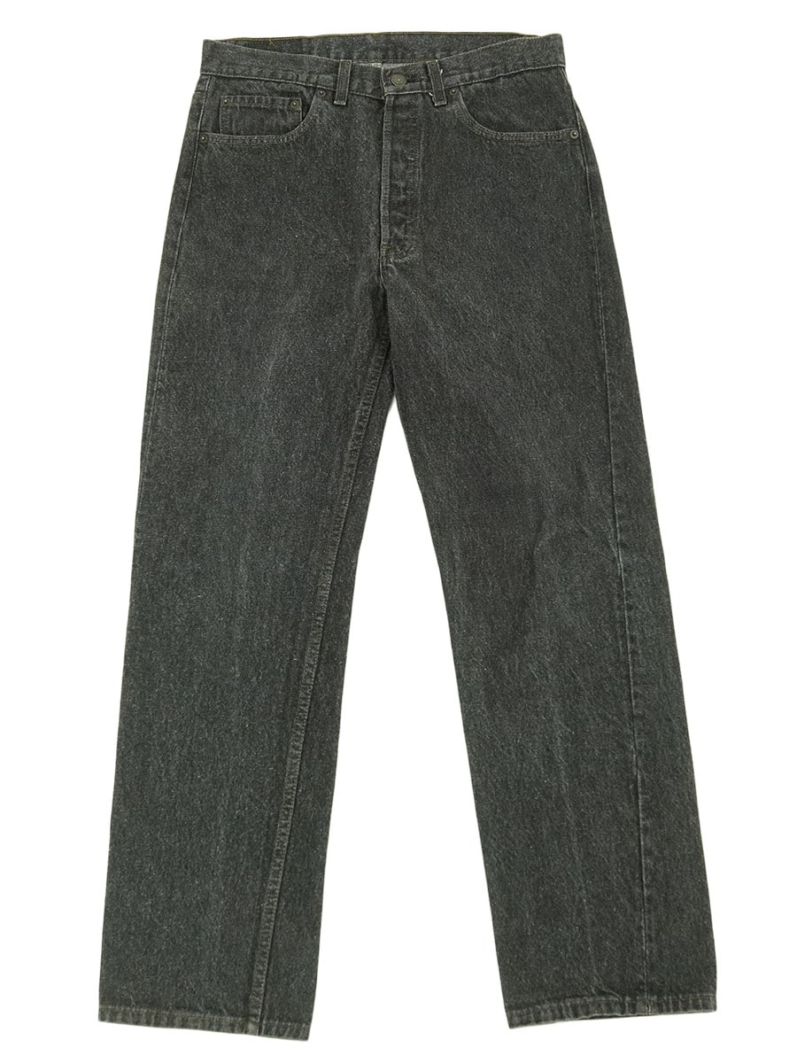 90's Levi's 501 先染めブラック デニムパンツ 表記(32x30) USA製
