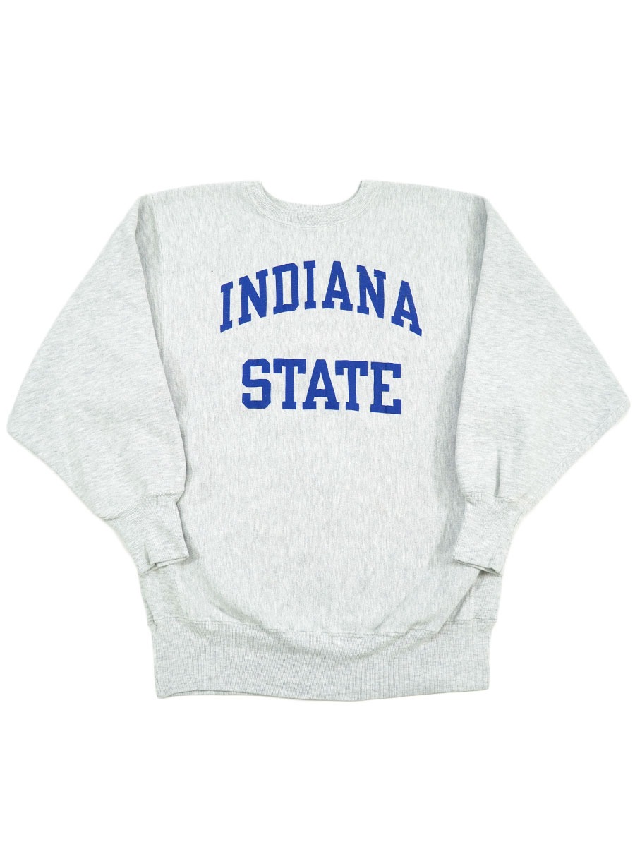 90's 刺繍タグ チャンピオンRW ''INDIANA STATE'' 表記(XL) USA製