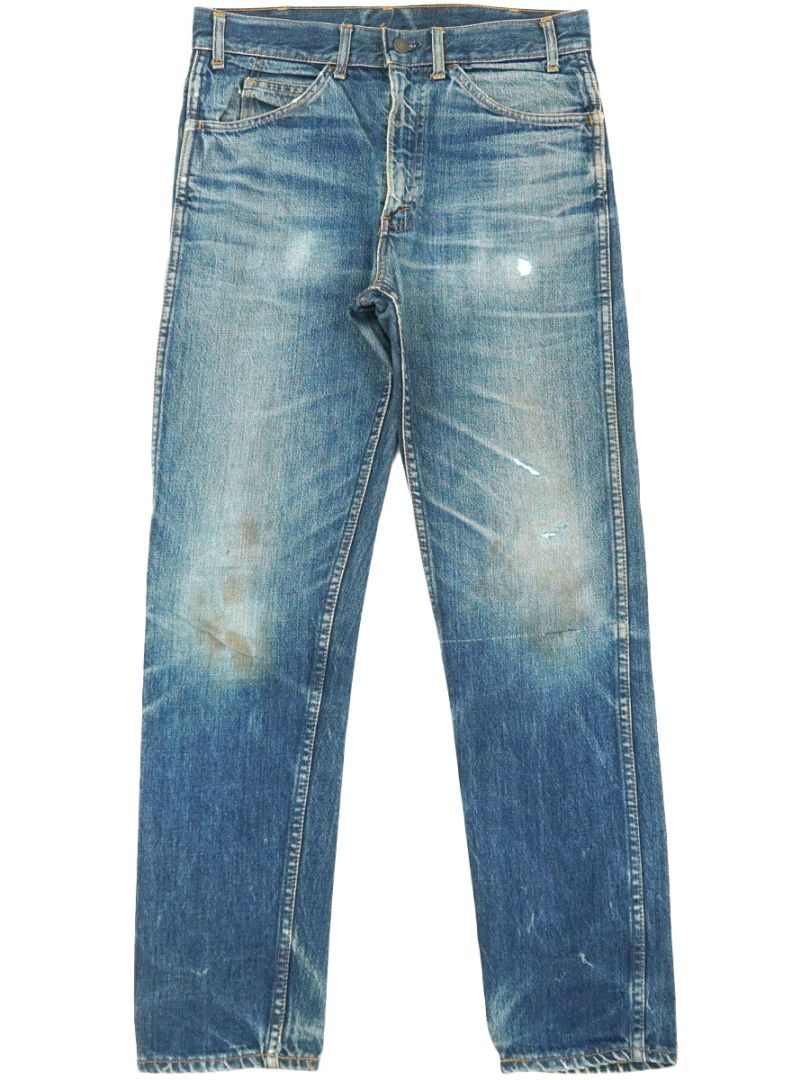 60's Levi's 606 オレンジタブBIG-E デニムパンツ 味あり良色落ち 実寸