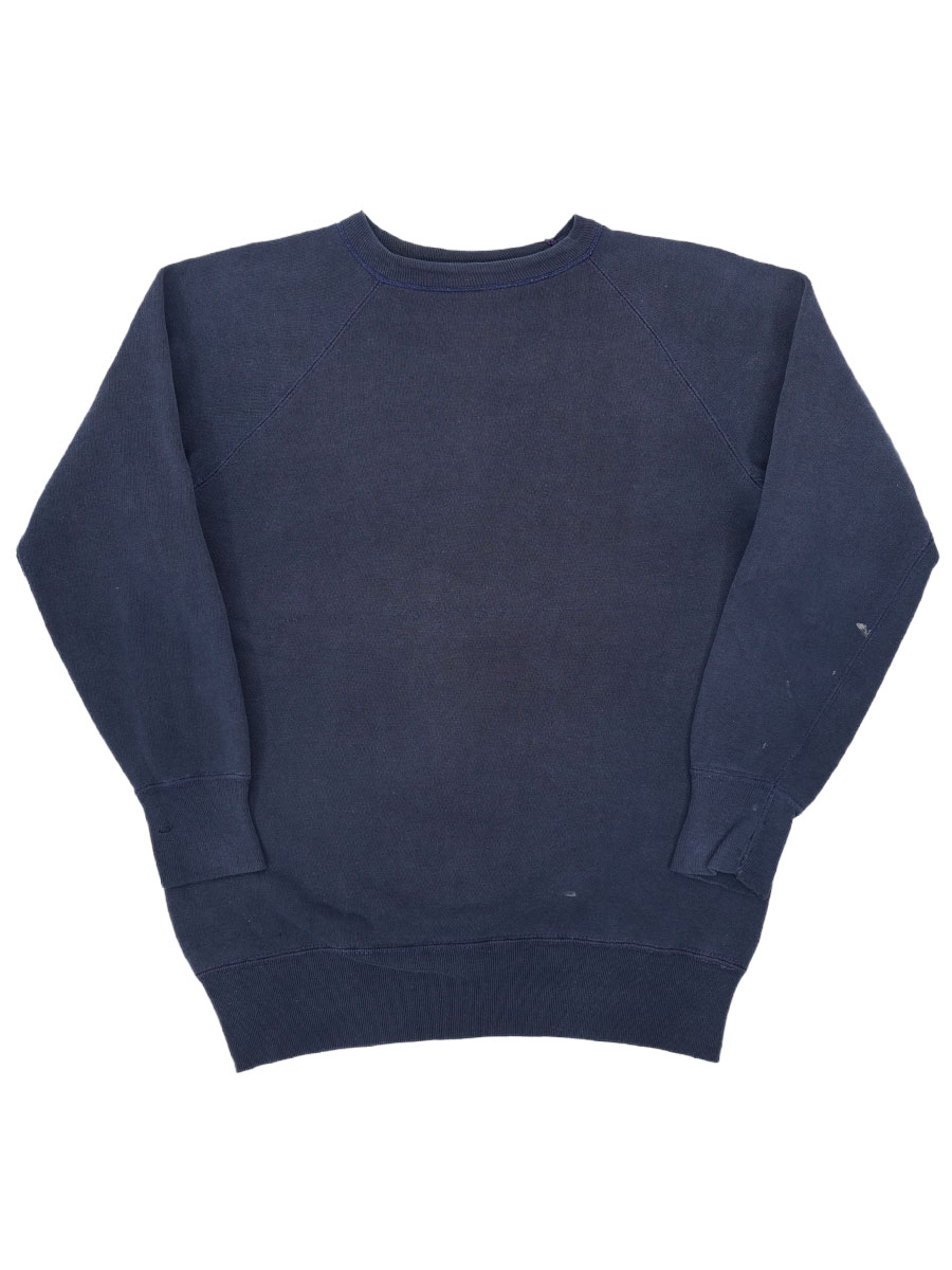 60s jockey スウェット　ヴィンスウェ　ラグラン　無地　短丈 ヴィンテージ 60s 半袖 ラグラン WISCONSIN キャラクター