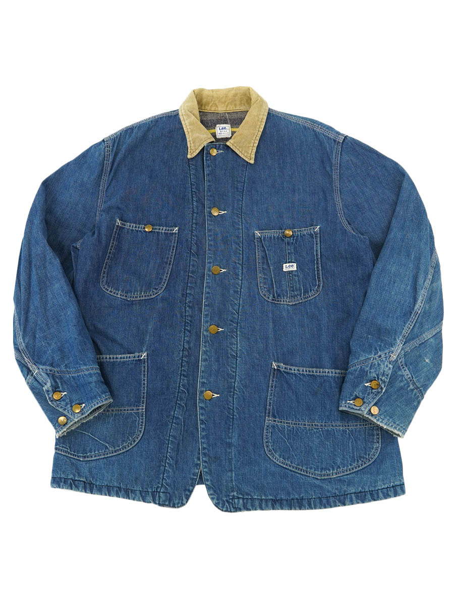 les six レシス デニム カバーオール ジャケット 逸品】60s special vintage Lee 81-LJ denim coverall jacket