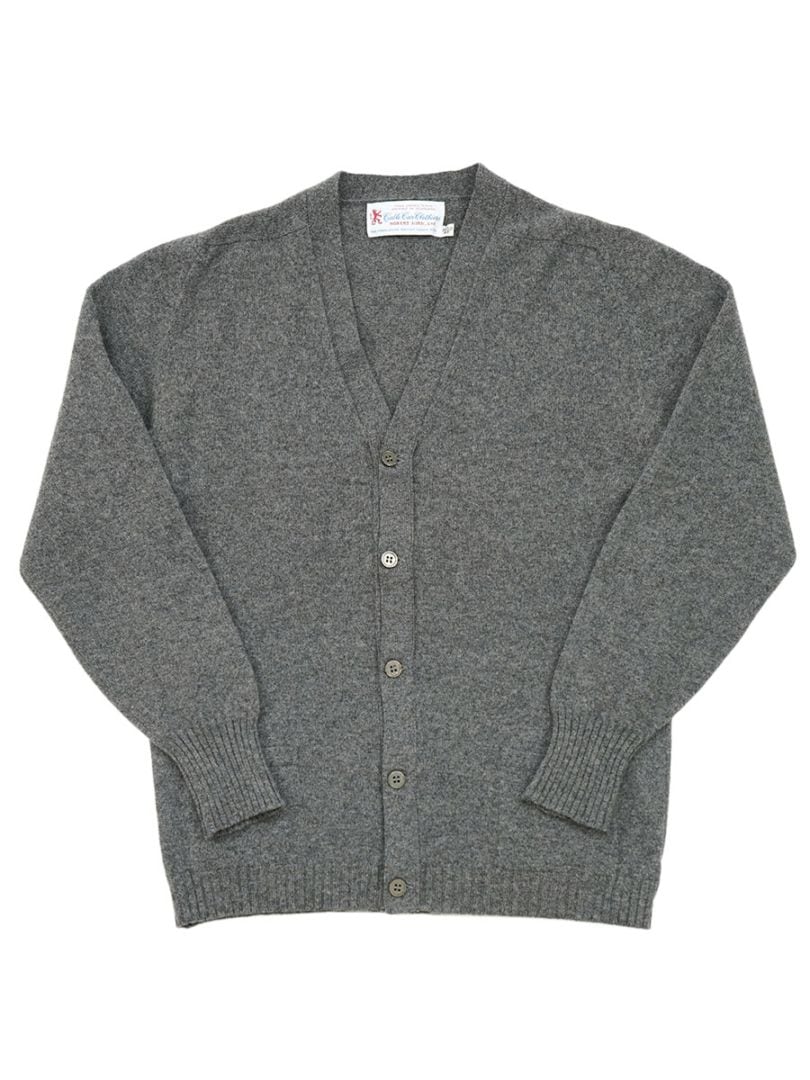 BALLANTYNE ピュアカシミア グレーカーディガン 44 スコットランド製 Ballantyne カシミア カーディガン グレー 44 Scotland 【公式通販】