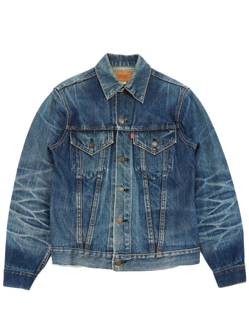 60's Levi's 70505 BIG-E デニムジャケット 良色落ち 実寸(36位