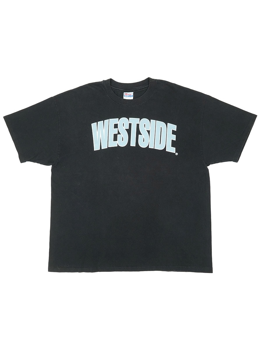 Hanes / 90s/USA製/Tシャツ/XXL/コットン/BLK/プリント 90's Hanes NOT GUILTY ''WESTSIDE'' 両面プリントTシャツ 表記(XXL