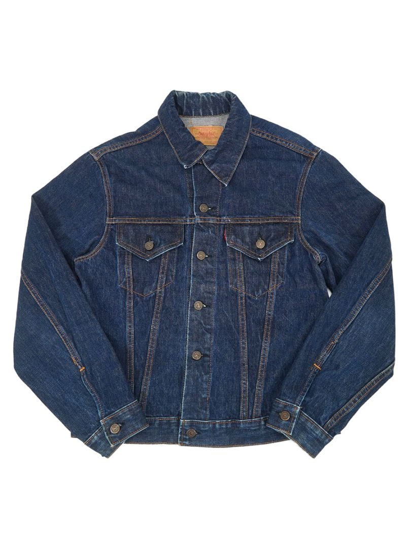 濃紺良品✨60s70sリーバイス 70505 BIG E デニムジャケット 38 60's Levi's 70505 BIG-E デニムジャケット 濃紺 表記(42