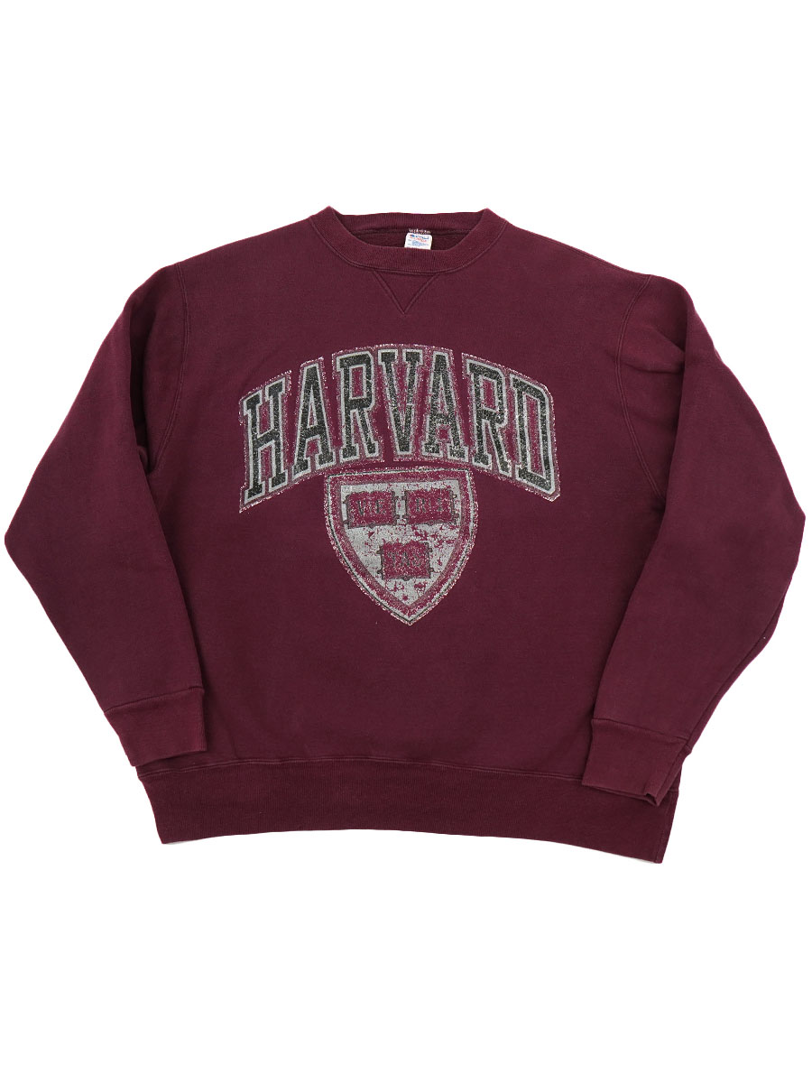 80's トリコタグ チャンピオン 前V ''HARVARD'' スウェット 表記(XL