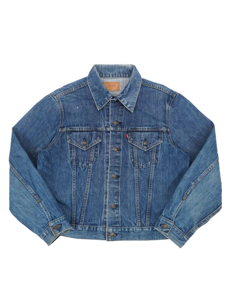 70's Levi's 70505 スモールe デニムジャケット 良雰囲気 表記(46)