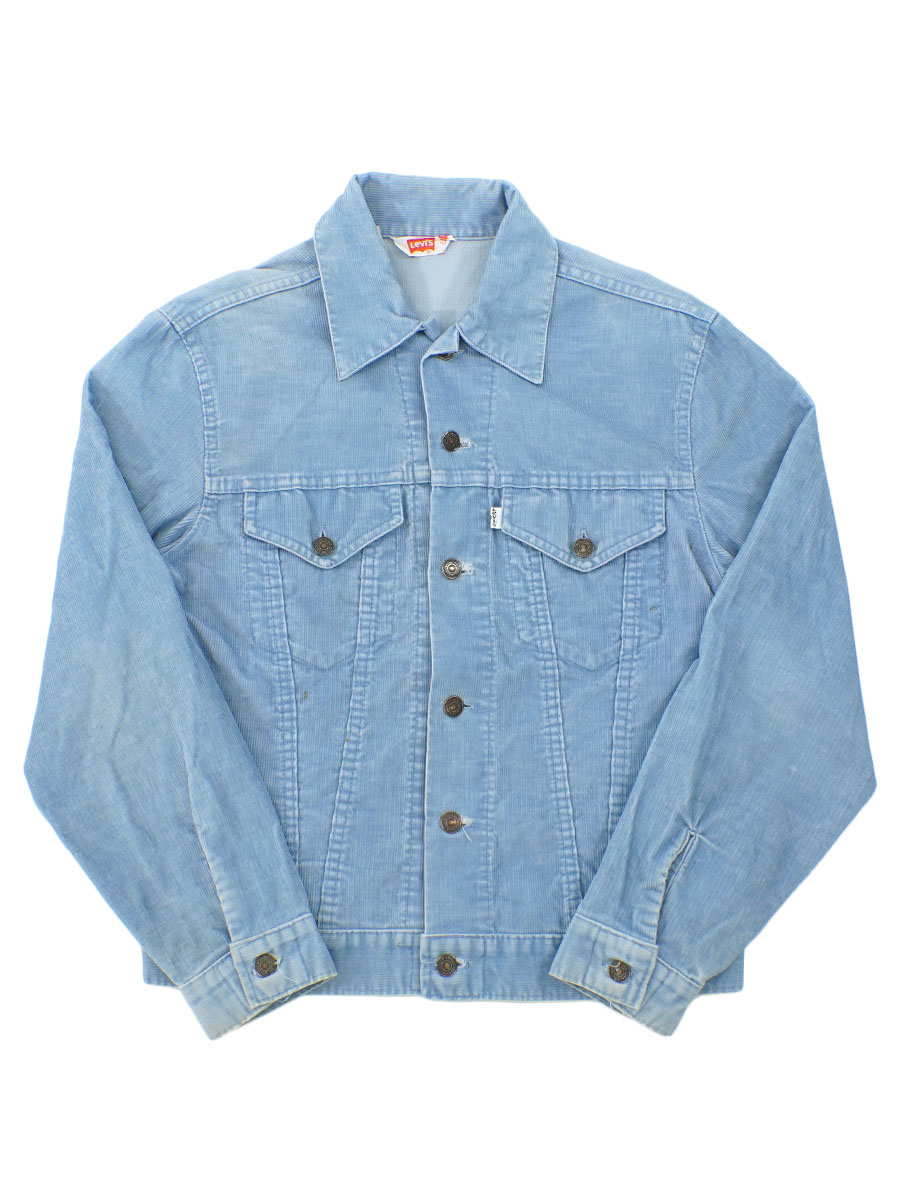 はる様3 70's Levi's 70504 3rd型 コーデュロイジャケット スカイテールブルー