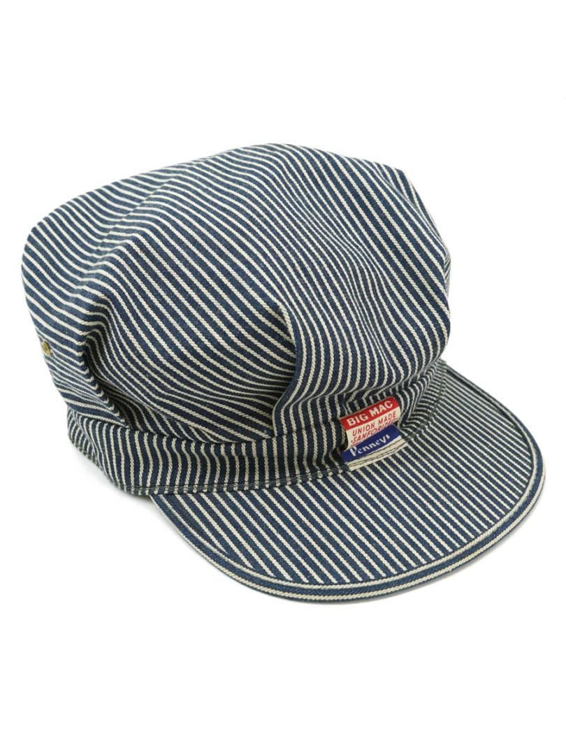 Lee LCA99003 ワークキャップ(男女兼用)｜ユニフォームタウン 60s Lee ワークキャップ ヘリンボーン 生成り 40s 50s ヒッコリー