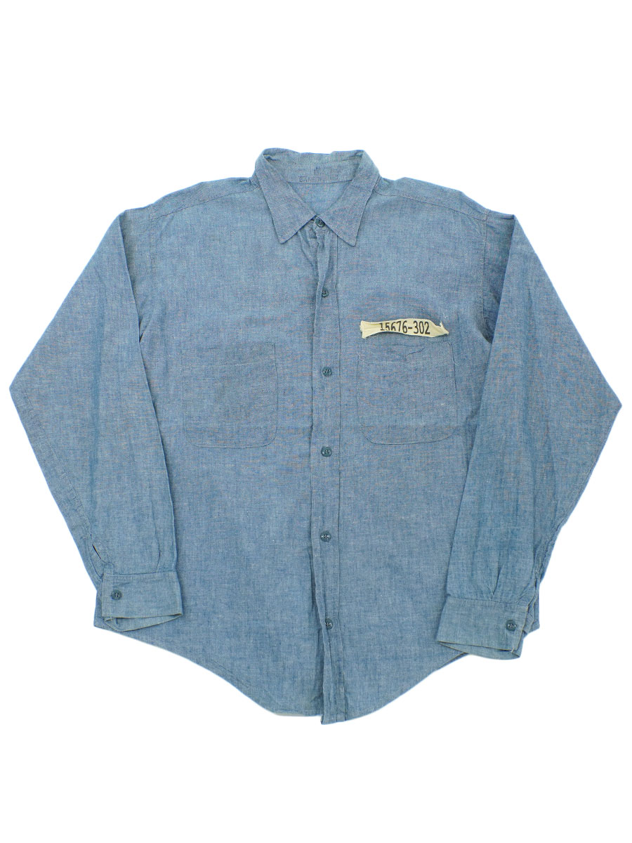 60's～ シャンブレーシャツ 表記(16 1/2) ワッペン | すべての商品