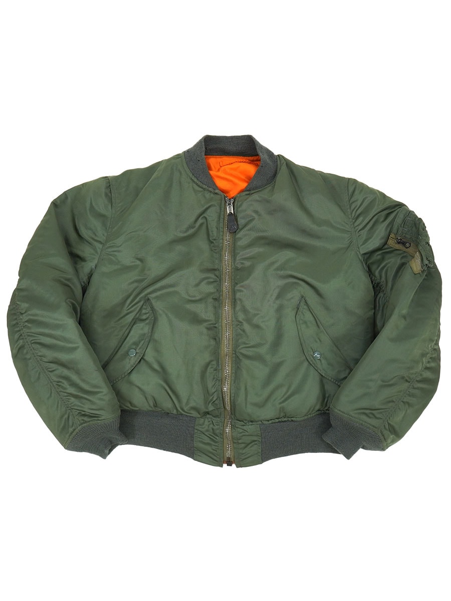 76 U.S. AIR FORCE MA-1 MIL-J-8279E ALPHA INDUSTRIES製 フライト