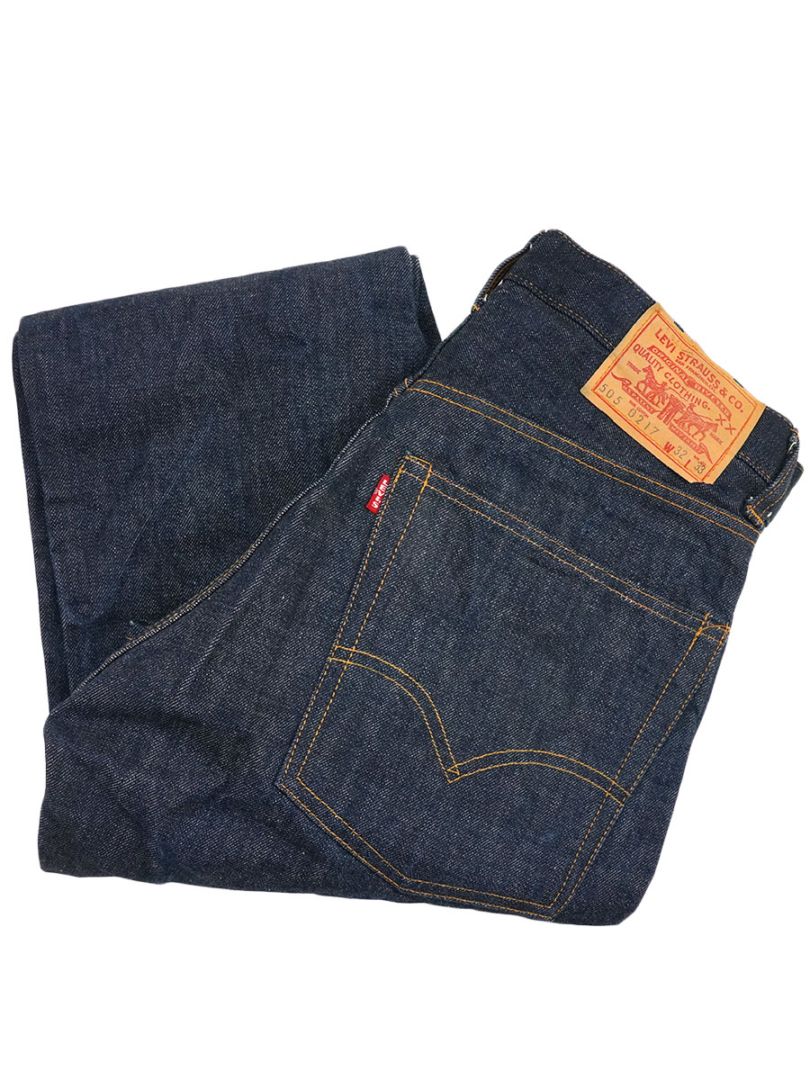 60's Levi's 505 BIG-E デニムパンツ 濃紺 表記(32x33) 大文字