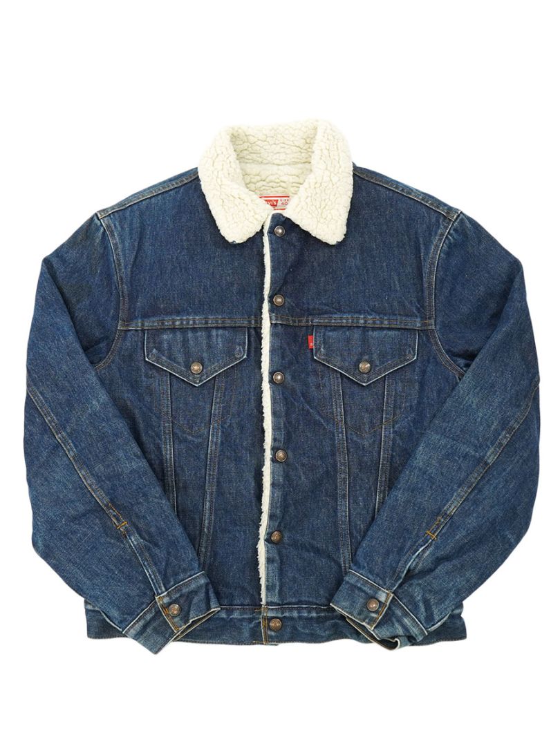70's Levi's 72605デニムボアJKT USA製40 70's Levi's 70605 デニムボアジャケット 表記(40) USA製
