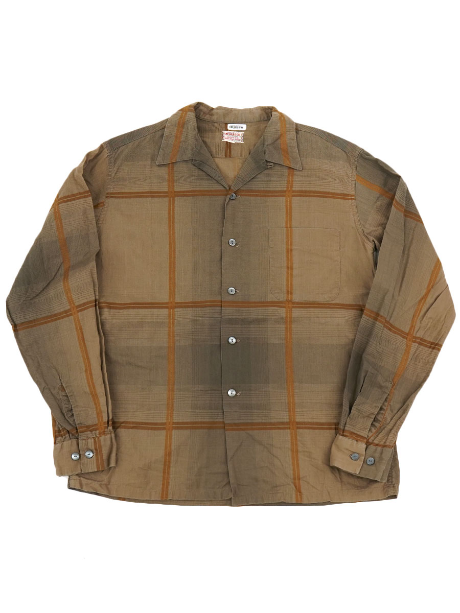【ヴィンテージ】60s McGREGOR チェックシャツ 60s McGREGOR チェックシャツヴィンテージ