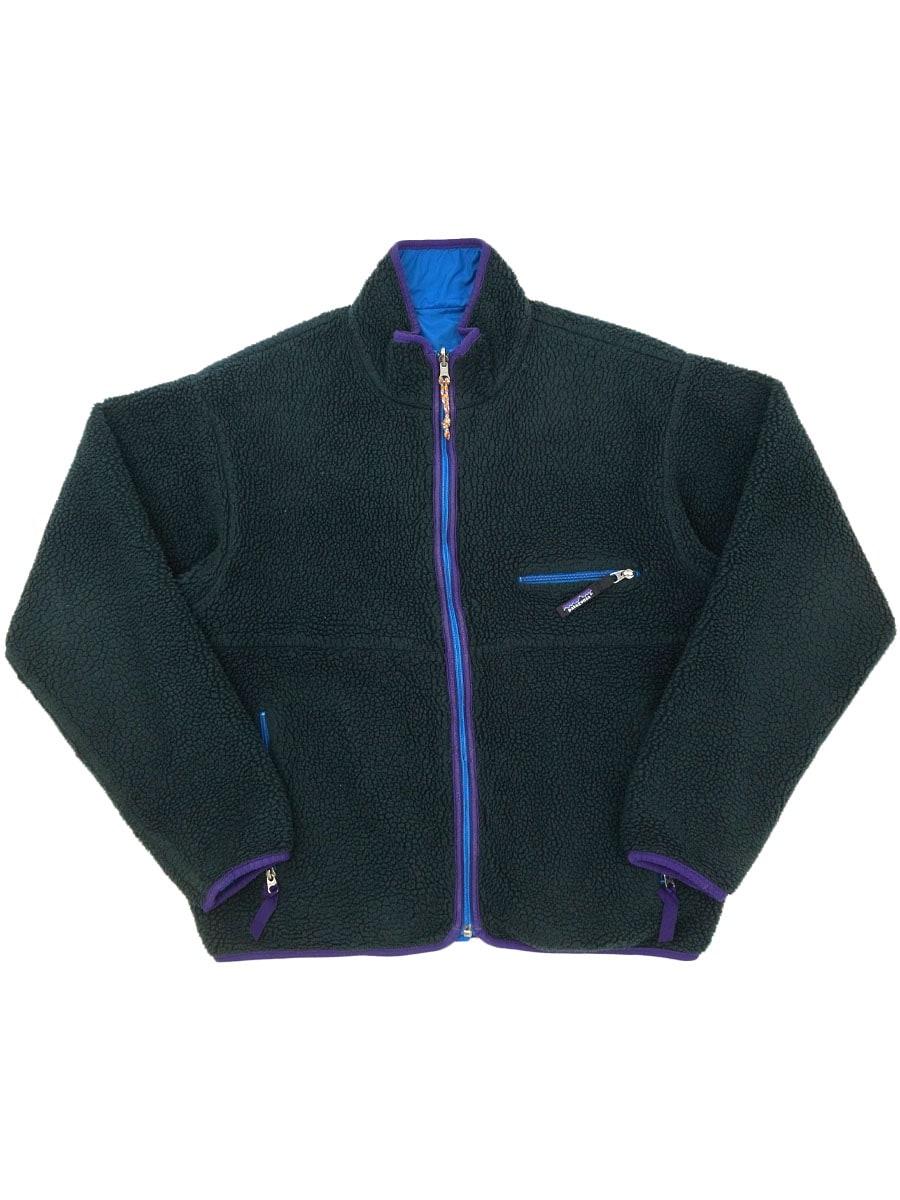 90's パタゴニア リバーシブルグリセードカーディガン ハンター