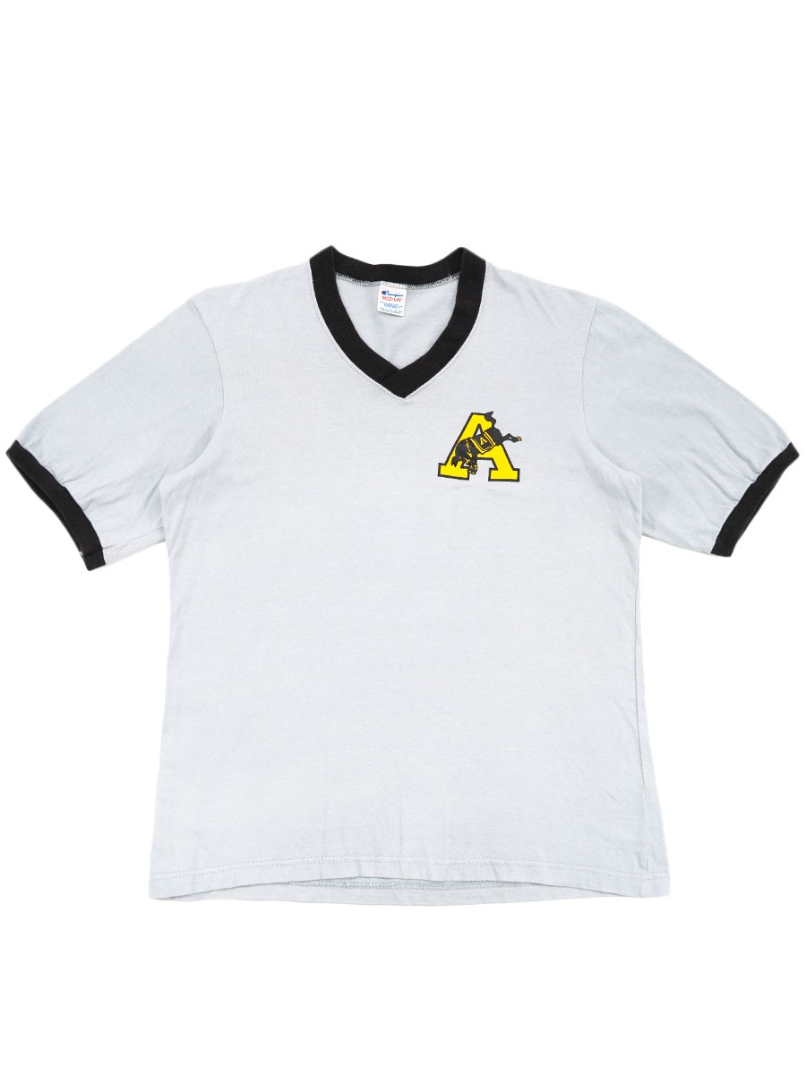 80's トリコタグ チャンピオン ''ARMY'' VネックリンガーTシャツ
