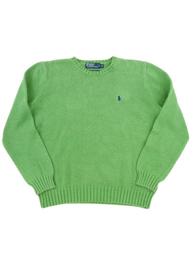 ラルフローレン ポニーマーク ワンポイント コットンニット 表記