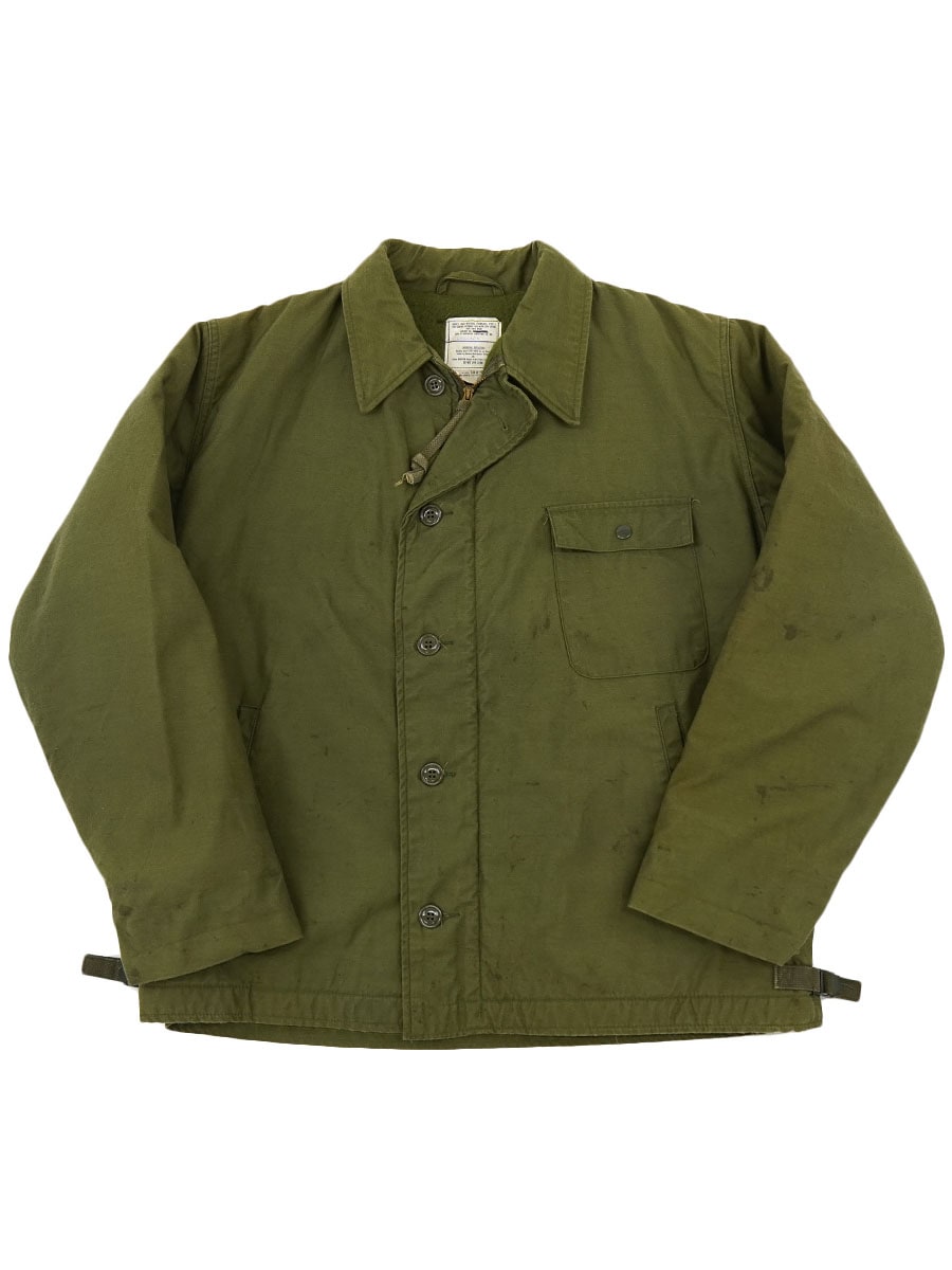 【即購入大歓迎】 US.NAVY A-2デッキジャケット 即購入大歓迎】 US.NAVY A-2デッキジャケット - メルカリ