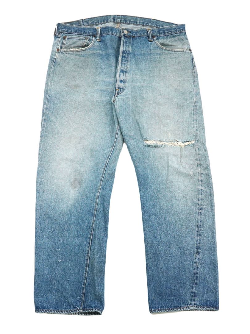 80's Levi's 501 赤耳 デニムパンツ 渋雰囲気 表記(44x34) 大き目